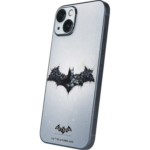 DC Comics Arkham Origins Arkham Logo iPhone 14 Plus Skin